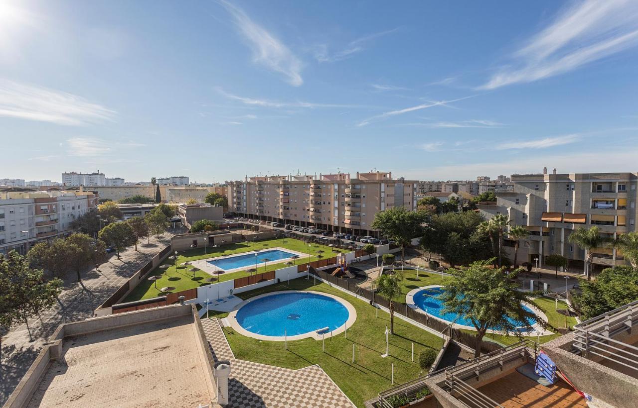 Atico Terrazas Piscina Parking 3 Rooms 2 Banos Jerez de la Frontera Kültér fotó